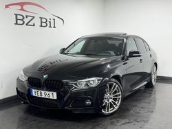 Svart Begagnad 2016 BMW 318 M Sport Sedan | 179 900 kr (Marknadspris)