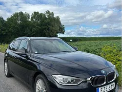 Svart Begagnad 2015 BMW 318 Luxury Line Kombi | 129 000 kr (Marknadspris)