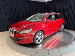 Röd metallic Begagnad 2016 Peugeot 308 Active Kombi | 99 800 kr (Marknadspris)