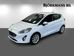 Vit Begagnad 2020 Ford Fiesta Titanium Halvkombi | 139 900 kr