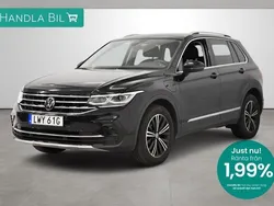 Svart Begagnad 2022 VW Tiguan SUV | 299 800 kr (Superpris)