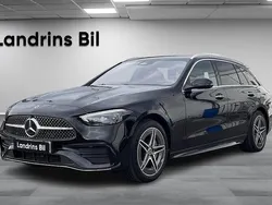 Svart Begagnad 2023 Mercedes C300e Premium Kombi | 469 000 kr (Marknadspris)