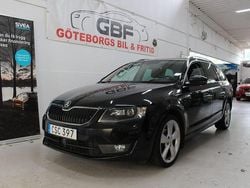 Svart Begagnad 2016 Skoda Octavia Kombi | 129 900 kr (Dyr)