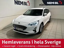 Vit Begagnad 2018 Ford Focus S Kombi | 189 900 kr (Marknadspris)