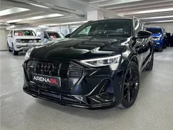 Svart Begagnad 2022 Audi e-tron S-Line SUV | 499 900 kr (Marknadspris)