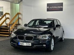 Svart Begagnad 2013 BMW 118 Sport Line Halvkombi | 99 900 kr (Bra pris)