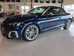 Mörkblå (blå) Begagnad 2021 Audi S5 Cabriolet Cab | 529 000 kr