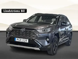 Grå Begagnad 2020 Toyota RAV4 Hybrid Style SUV | 349 900 kr (Marknadspris)