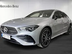 Silver Begagnad 2025 Mercedes CLA250e Shooting Brake Kombi | 524 900 kr (Dyr)