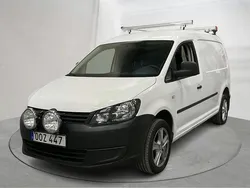 Vit Begagnad 2014 VW Caddy Minibuss | 80 000 kr