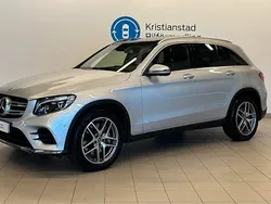 Silver Begagnad 2018 Mercedes GLC220 AMG SUV | 369 900 kr (Marknadspris)