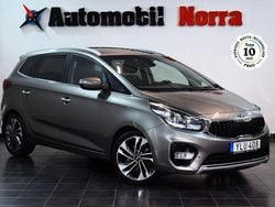 Grå Begagnad 2017 Kia Carens Minibuss | 169 900 kr (Lite dyr)