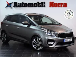 Grå Begagnad 2017 Kia Carens Minibuss | 174 900 kr (Lite dyr)