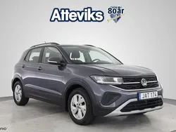 Grå Begagnad 2024 VW T-Cross Life SUV | 209 900 kr (Marknadspris)