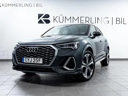 Grå Begagnad 2019 Audi Q3 Sportback S-Line SUV | 349 900 kr (Dyr)