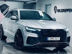 Silver Begagnad 2018 Audi Q8 S-Line SUV | 629 000 kr (Marknadspris)