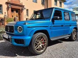 Blå Ny 2025 Mercedes G63 AMG AMG SUV | 3 000 000 kr