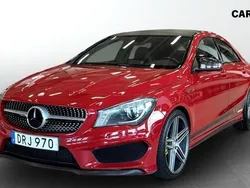 Röd Begagnad 2015 Mercedes CLA220 AMG Sedan | 169 900 kr (Marknadspris)