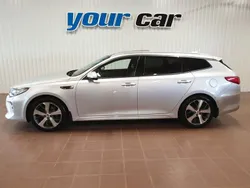 Grå (gråmetallic) Begagnad 2017 Kia Optima GT-Line Kombi | 198 000 kr (Marknadspris)