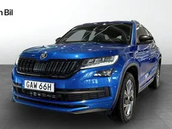 Blå Begagnad 2020 Skoda Kodiaq SportLine SUV | 359 900 kr (Lite dyr)