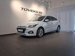 Ljusblå (blå) Begagnad 2019 Hyundai i20 Comfort Halvkombi | 124 900 kr (Marknadspris)
