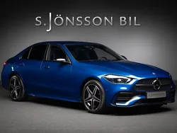 Blå Begagnad 2023 Mercedes C300e AMG Sedan | 539 000 kr (Dyr)