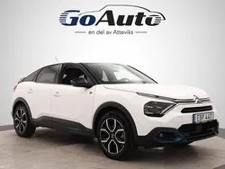 Vit Begagnad 2022 Citroën e-C4 Shine Halvkombi | 219 500 kr (Marknadspris)