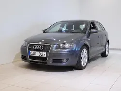 Grå Begagnad 2007 Audi A3 Sportback S-Line Sedan | 89 900 kr