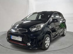 Svart Begagnad 2016 Kia Picanto Halvkombi | 74 000 kr (Marknadspris)