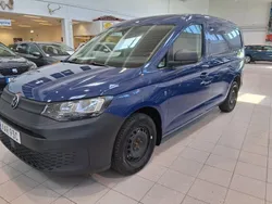 Blå Begagnad 2021 VW Caddy Maxi Minibuss | 249 000 kr (Marknadspris)