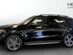 Svart (black) Begagnad 2021 Mercedes GLE350 AMG line SUV | 668 700 kr (Marknadspris)