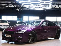 Lila (mörkblå) Begagnad 2017 BMW 650 M Sport Sportkupé | 479 900 kr