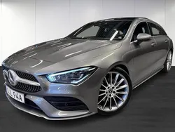 Mörkgrå (grey) Begagnad 2019 Mercedes CLA200 Shooting Brake AMG Kombi | 299 900 kr (Marknadspris)