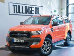 Svart Begagnad 2019 Ford Ranger Wildtrack Pickup | 299 900 kr (Marknadspris)