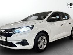 Vit Begagnad 2022 Dacia Sandero Essentiel Halvkombi | 129 900 kr (Marknadspris)