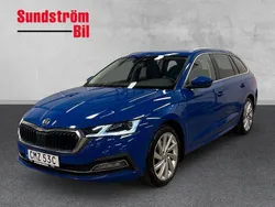 Blå Begagnad 2021 Skoda Octavia Business Line Kombi | 249 900 kr (Marknadspris)