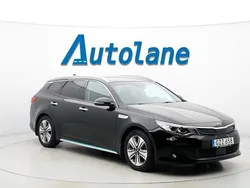 Svart Begagnad 2018 Kia Optima Hybrid Sport Sedan | 189 900 kr (Marknadspris)