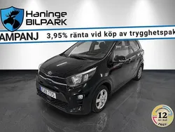 Svart Begagnad 2018 Kia Picanto Halvkombi | 69 900 kr (Marknadspris)