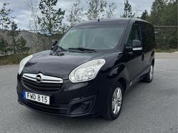 Svart Begagnad 2015 Opel Combo S Minibuss | 39 900 kr (Superpris)