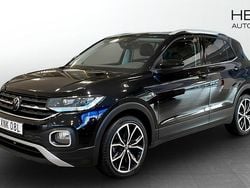 Svart (black) Begagnad 2021 VW T-Cross GT SUV | 194 900 kr (Bra pris)