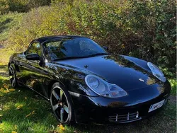 Svart Begagnad 2000 Porsche Boxster Cab | 164 900 kr (Dyr)