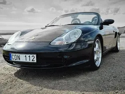 Svart Begagnad 2004 Porsche Boxster Cab | 159 000 kr
