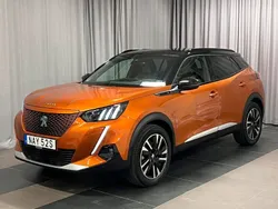 Orange Begagnad 2021 Peugeot e-2008 GT SUV | 209 900 kr (Marknadspris)
