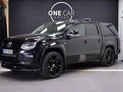 Svart Begagnad 2018 VW Amarok Aventura Pickup | 359 700 kr (Marknadspris)