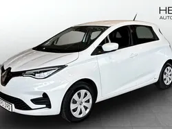 Vit (white) Begagnad 2022 Renault Zoe Halvkombi | 159 900 kr (Marknadspris)