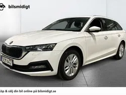 Vit Begagnad 2020 Skoda Octavia Ambition Kombi | 249 900 kr (Marknadspris)