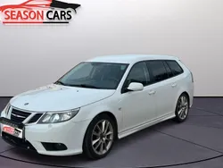 Vit Begagnad 2010 Saab 9-3 Vector Kombi | 34 900 kr (Marknadspris)