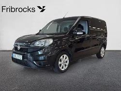 Svart Begagnad 2016 Fiat Doblò Minibuss | 74 800 kr (Marknadspris)