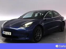 Blå Begagnad 2020 Tesla Model 3 Standard Range Plus Sedan | 258 900 kr (Marknadspris)