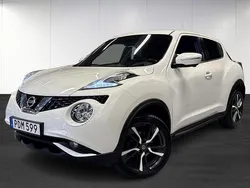 Vit (white) Begagnad 2016 Nissan Juke 360º SUV | 124 900 kr (Marknadspris)